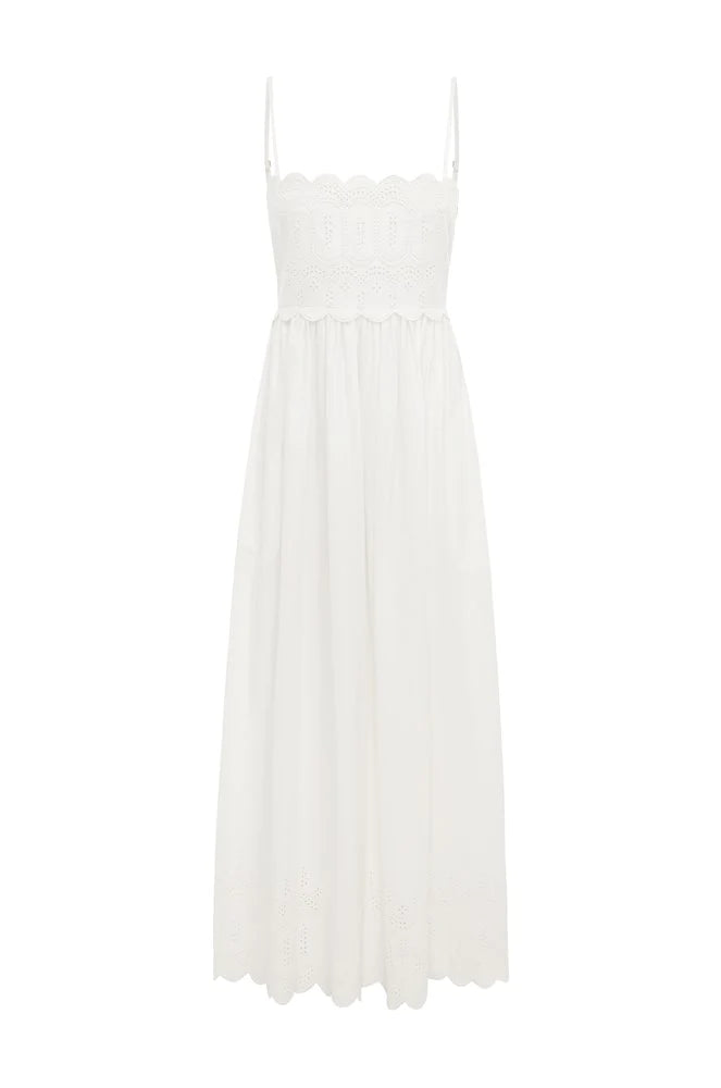 Maisie Dress Vintage White