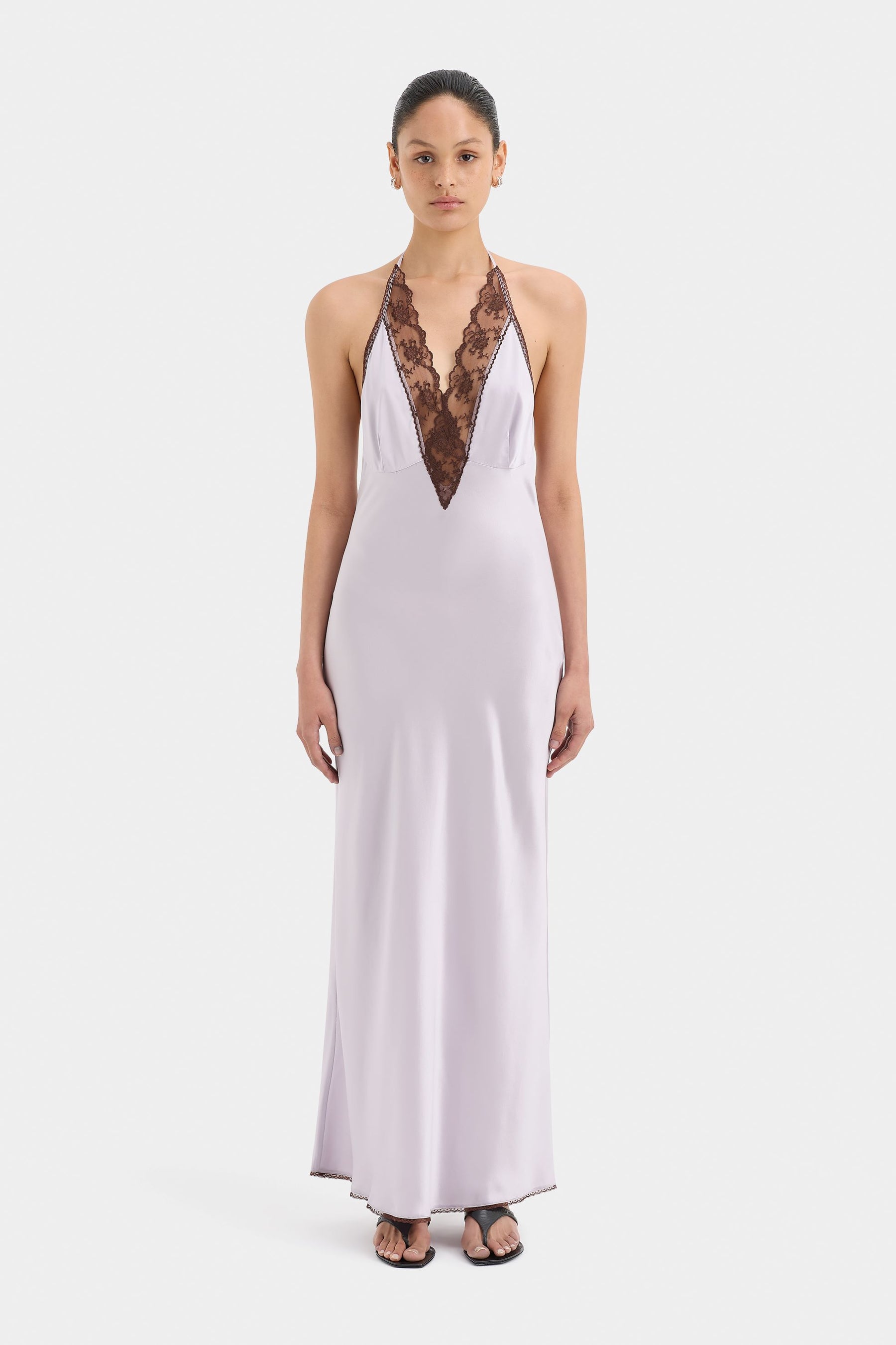 Aries Halter Gown - Lilac