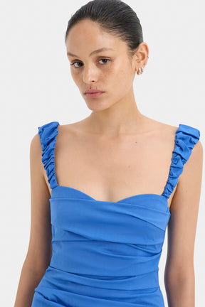 Azul Balconette Gown - Cobalt