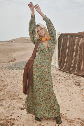 Lady Untamed Gown Matcha