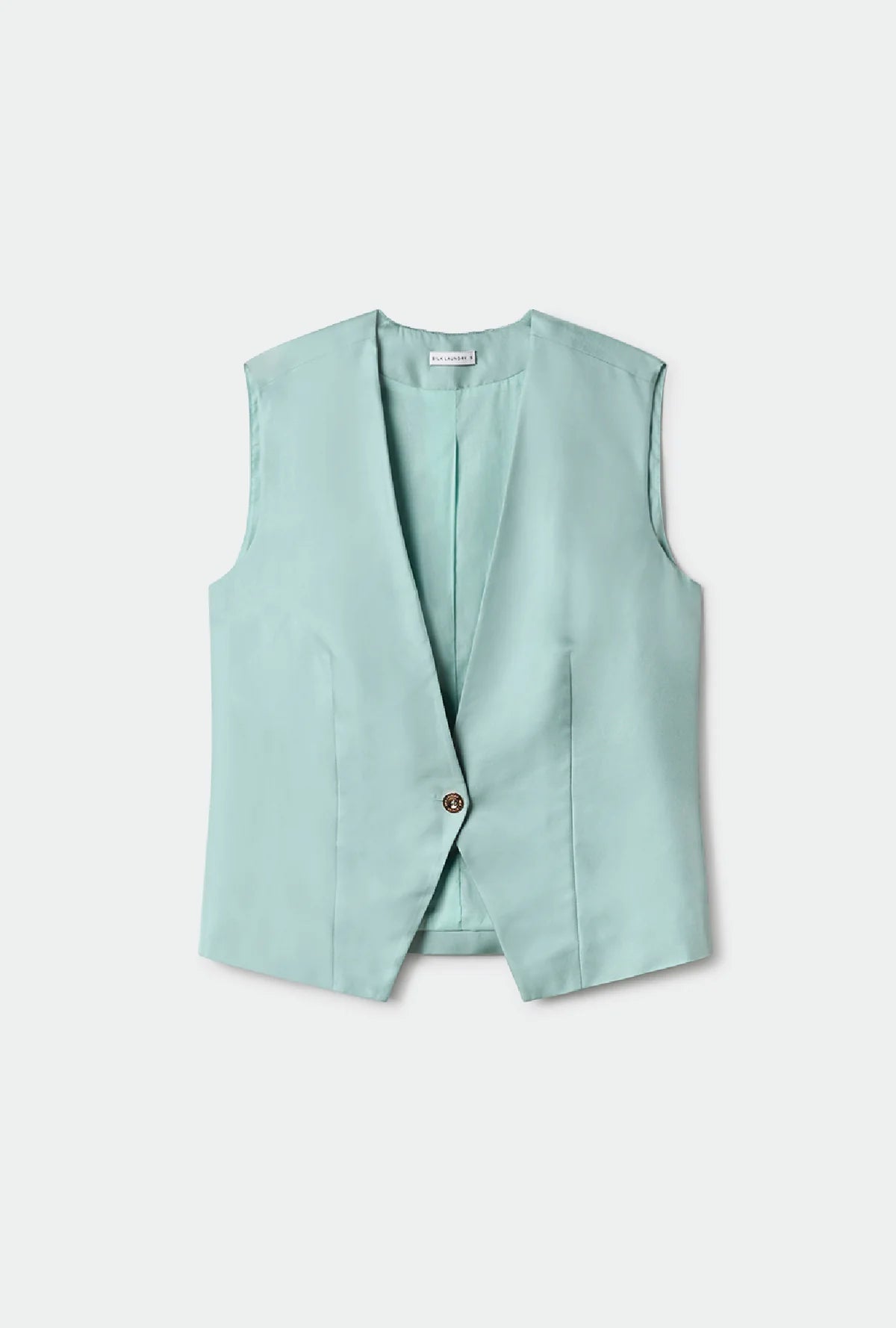 Twill Slouch Vest Mist