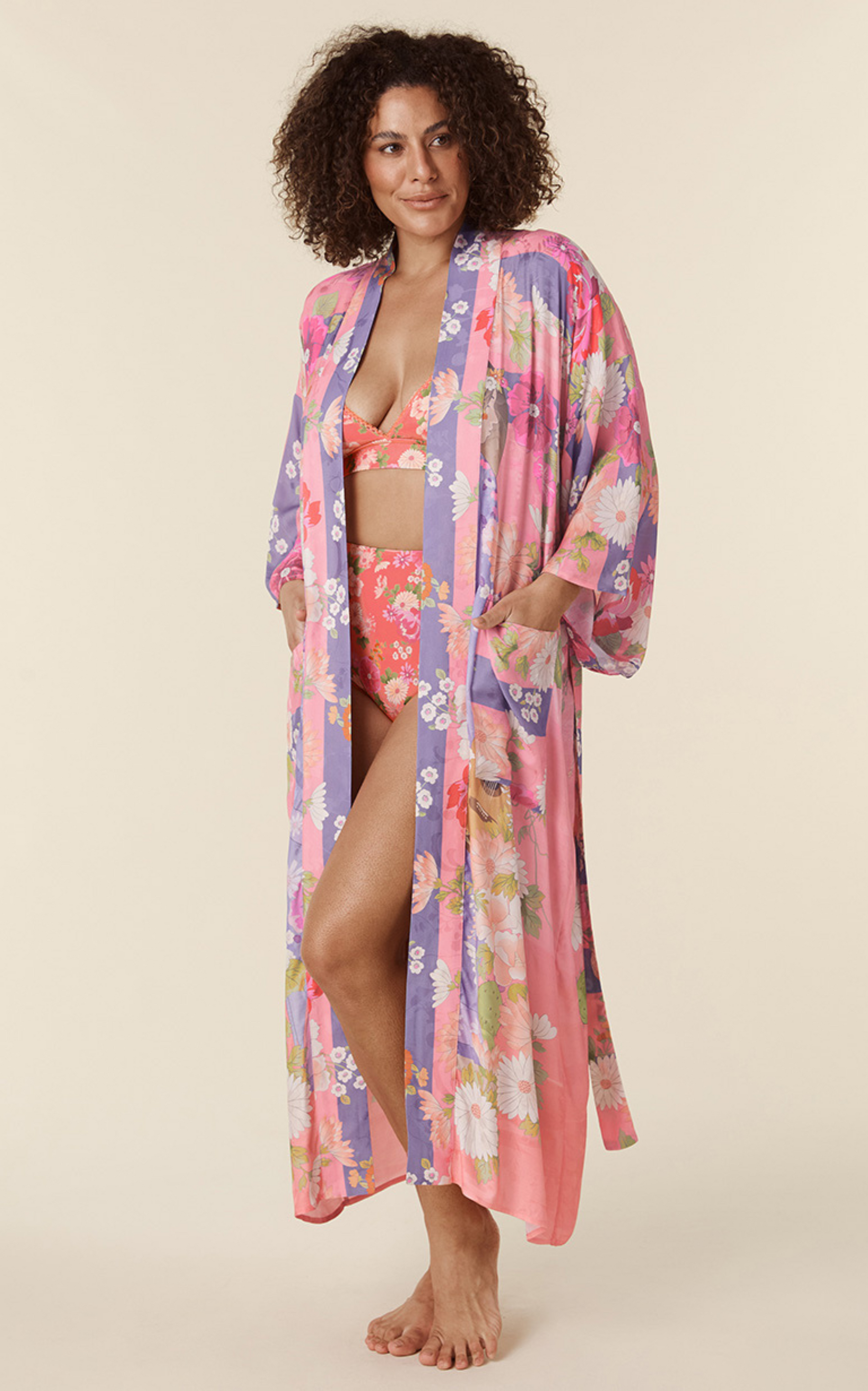 Carrie Robe- Pink