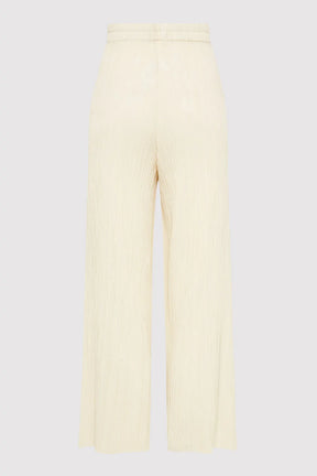 Pleated Pants- Oyster