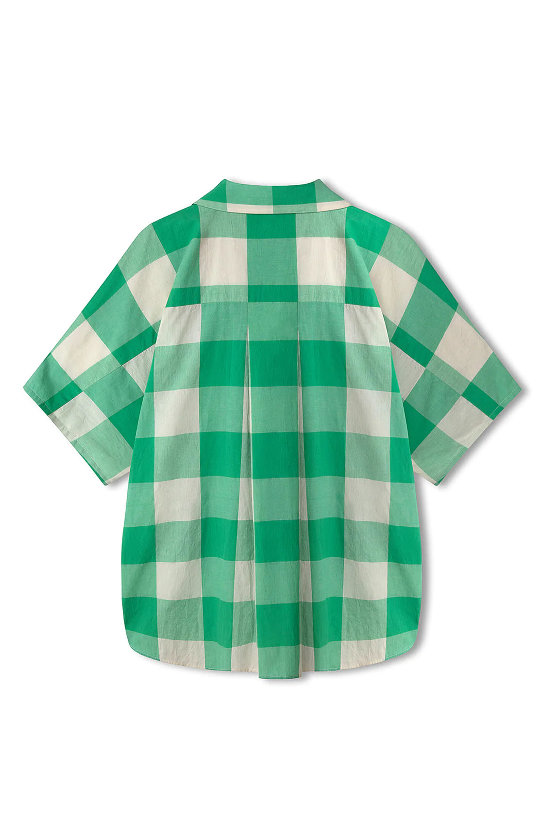 Green Check Organic Cotton Shirt