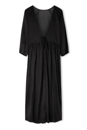 Black Organic Cotton Dress